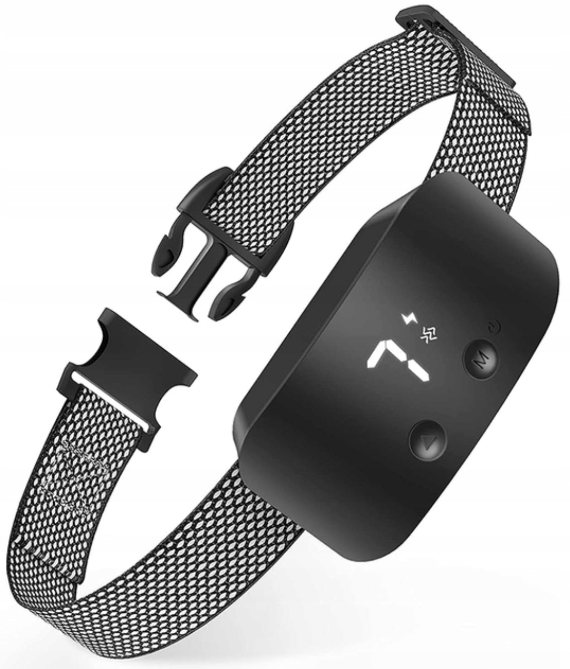 ELECTRIC DOG ANTI-BARK COLLAR WITH LCD