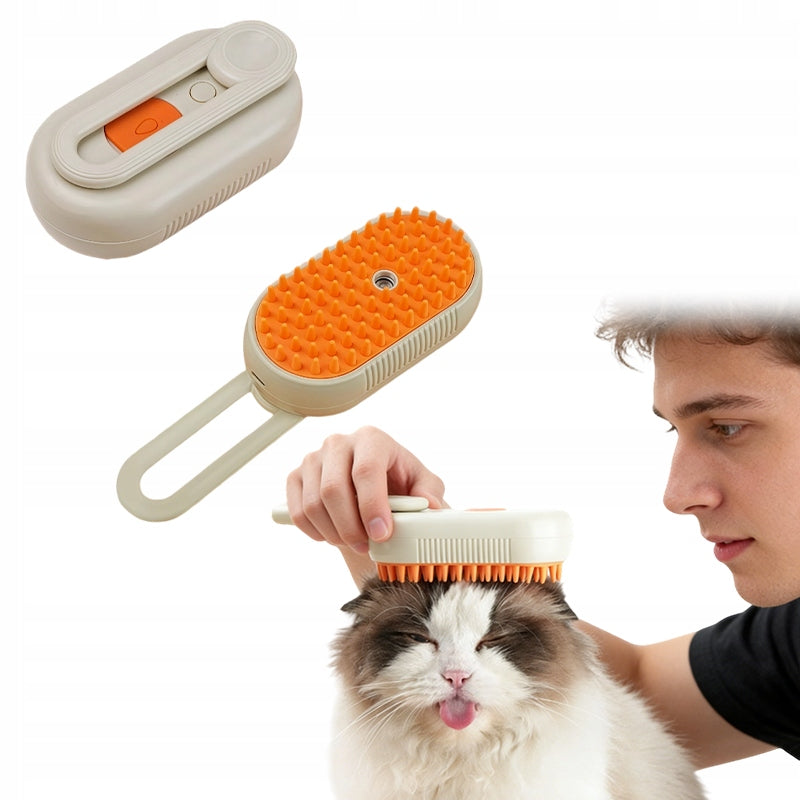 ELECTRIC DOG CAT STEAM BRUSH FOR HAIR REMOVAL CARE Manufacturer code Uxxu2764