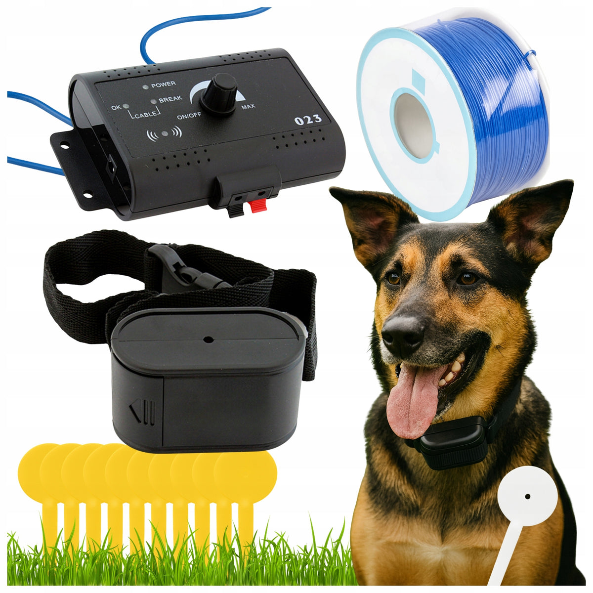 ELECTRIC DOG SHEPHERD COLLAR ELECTRIC FENCE 200M