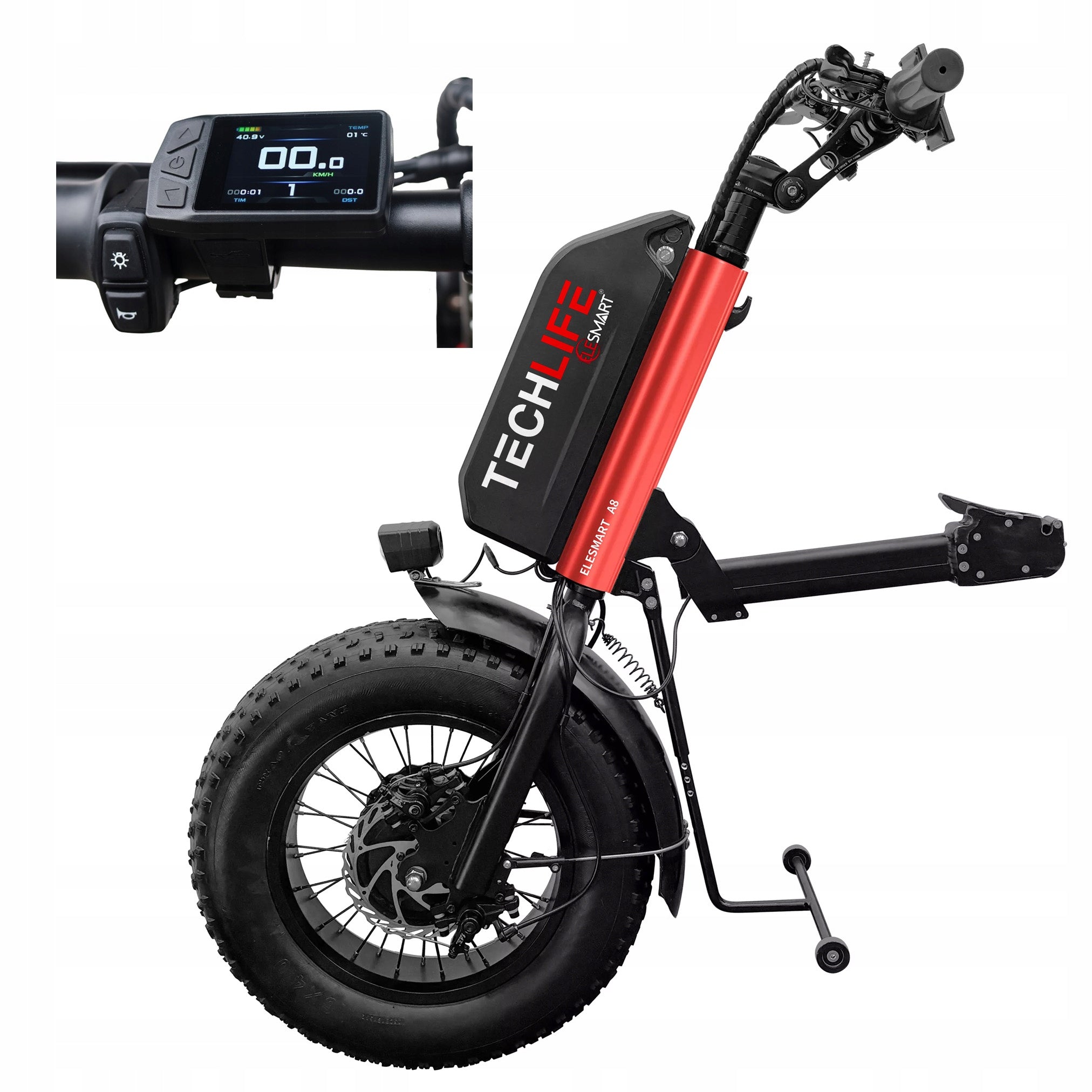 ELECTRIC DRIVE WHEELCHAIR ATTACHMENT TECHLIFE 16