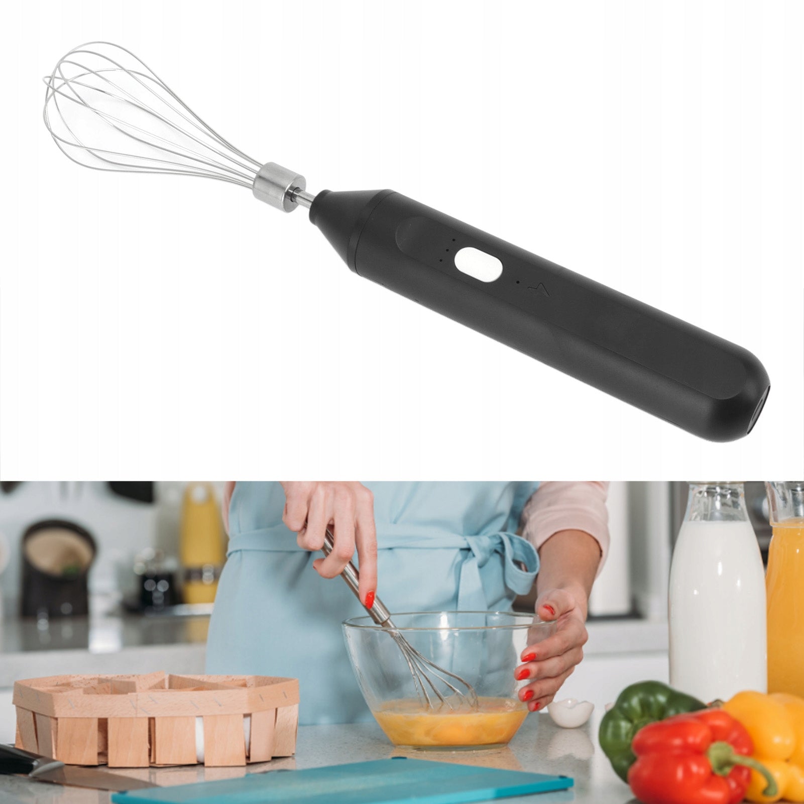 ELECTRIC EGG WHISK MANUAL USB Power rating 1 W