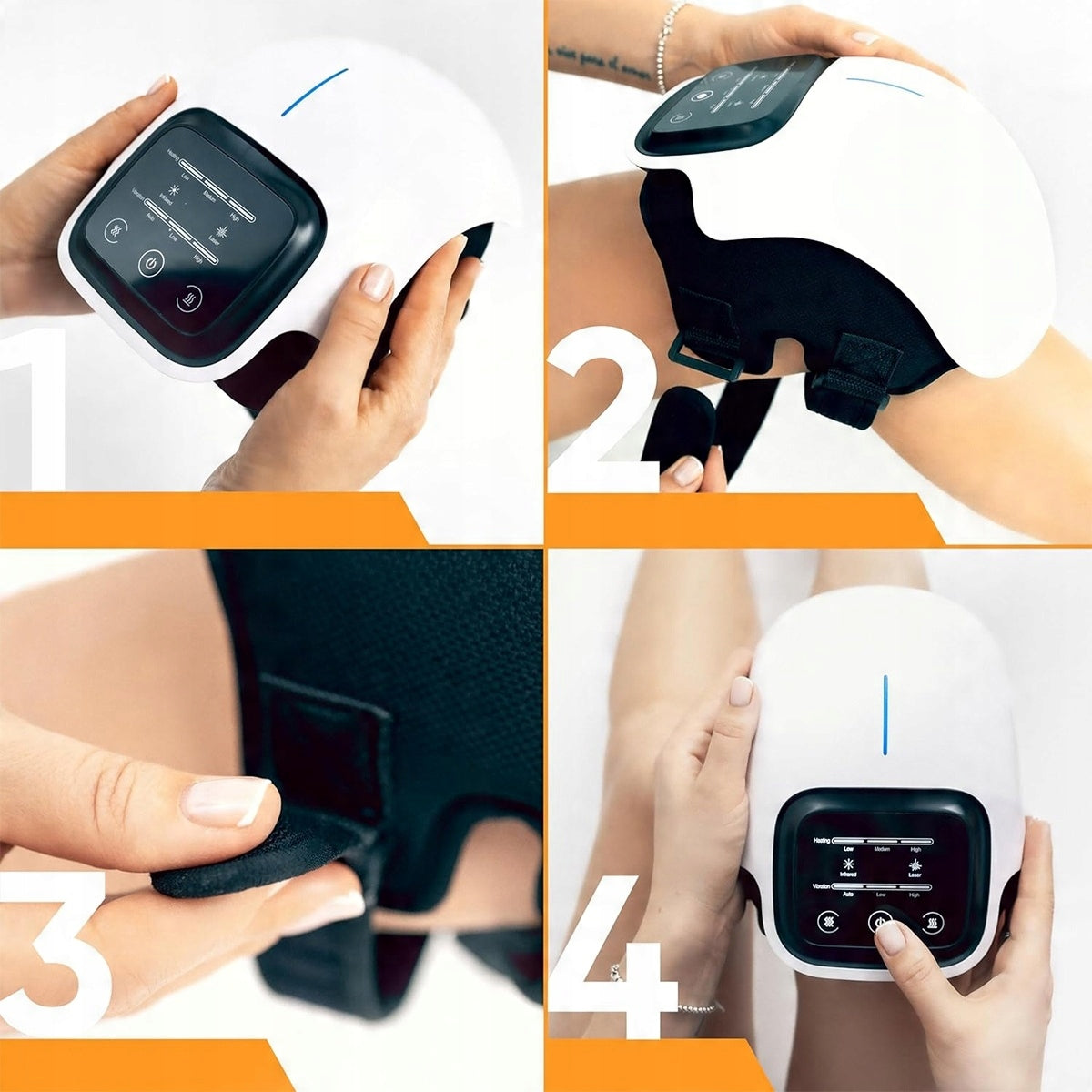 ELECTRIC ELBOW KNEE MASSAGER WITH VIBRATION HEATING WIRELESS Medical device no