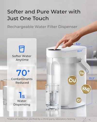 ELECTRIC FILTER JUG WATERDROP 3 5 L WATER SOFTENER FOR HOME Model Active