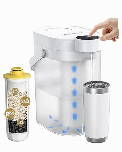 ELECTRIC FILTER JUG WATERDROP 3 5 L WATER SOFTENER FOR HOME