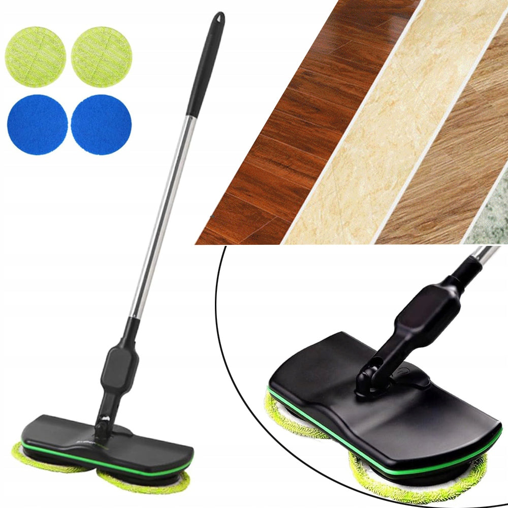 ELECTRIC FLOOR CLEANING MOP SPIN MOP, SCRUB POLISHER FOR HOME