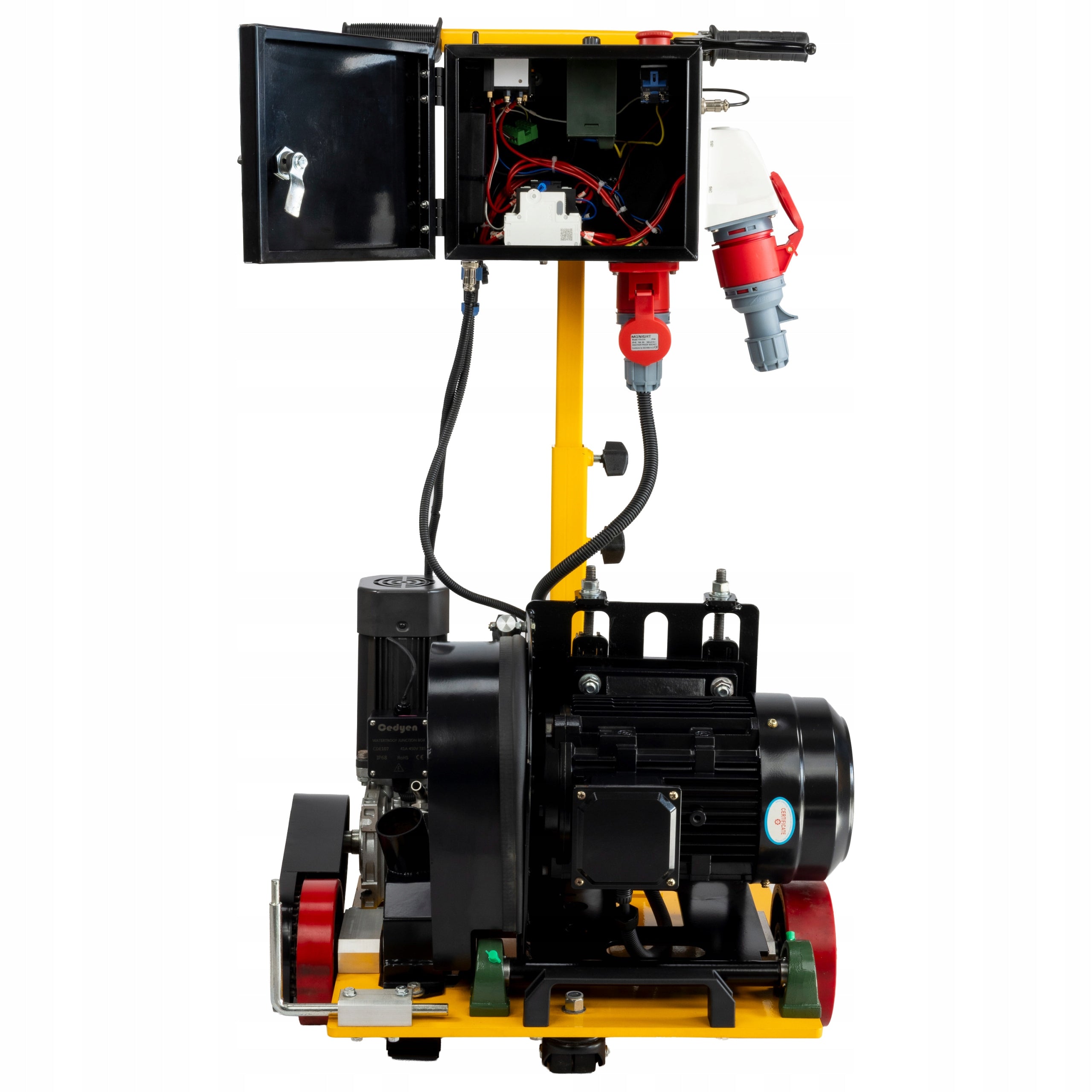 ELECTRIC FLOOR MILLING MACHINE FOR GROOVES 4KW RINO XMIL-400 PRO-X SELF-PROPELLED Manufacturer code RNX-29915