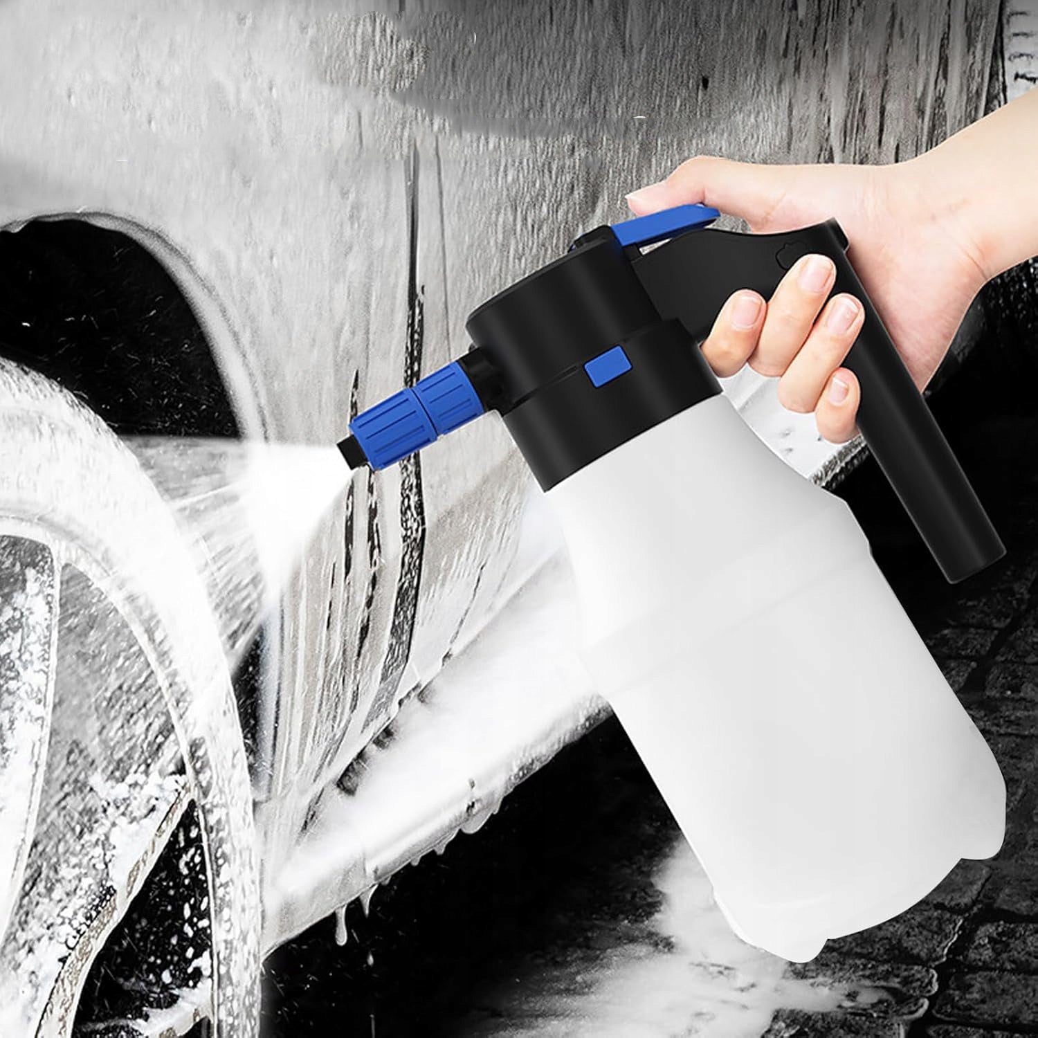 ELECTRIC FOAMER PRESSURE SPRAYER 1.5L FOR CAR WASHING FOAM Manufacturer's catalog number ROZPYLACZ OPRYSKIWACZ