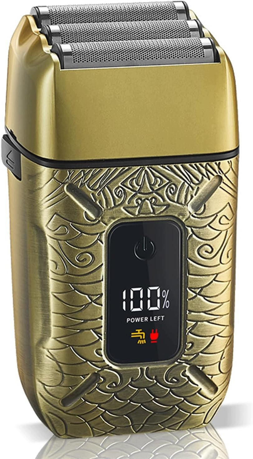 ELECTRIC FOIL SHAVER MAN TRIMMER BEARD BATTERY 600MAH