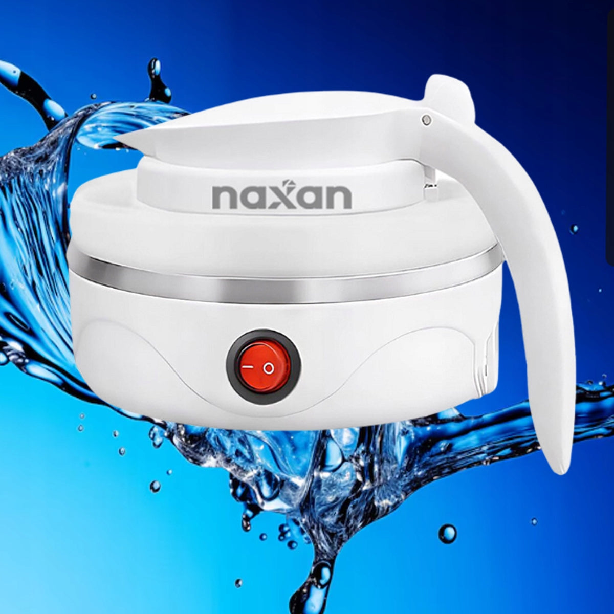 ELECTRIC FOLDING TOURIST KETTLE 600W SILICONE 0,6L SMALL TRAVEL Power 600 W