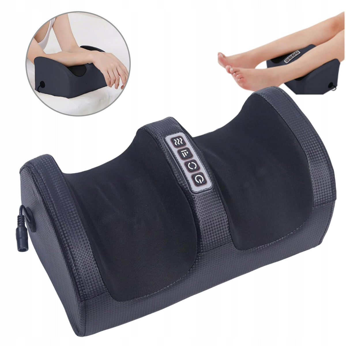 ELECTRIC FOOT AND LEG MASSAGER – ROLLERS, SHIATSU, AIR PRESSURE, GIFT