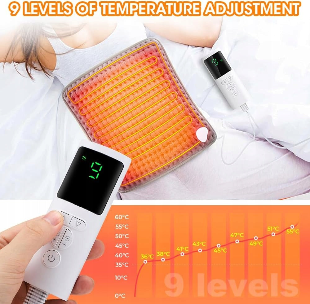 ELECTRIC FOOT HEATER 9 TEMPERATURE LEVELS 4 TIME SETTINGS Medical device no