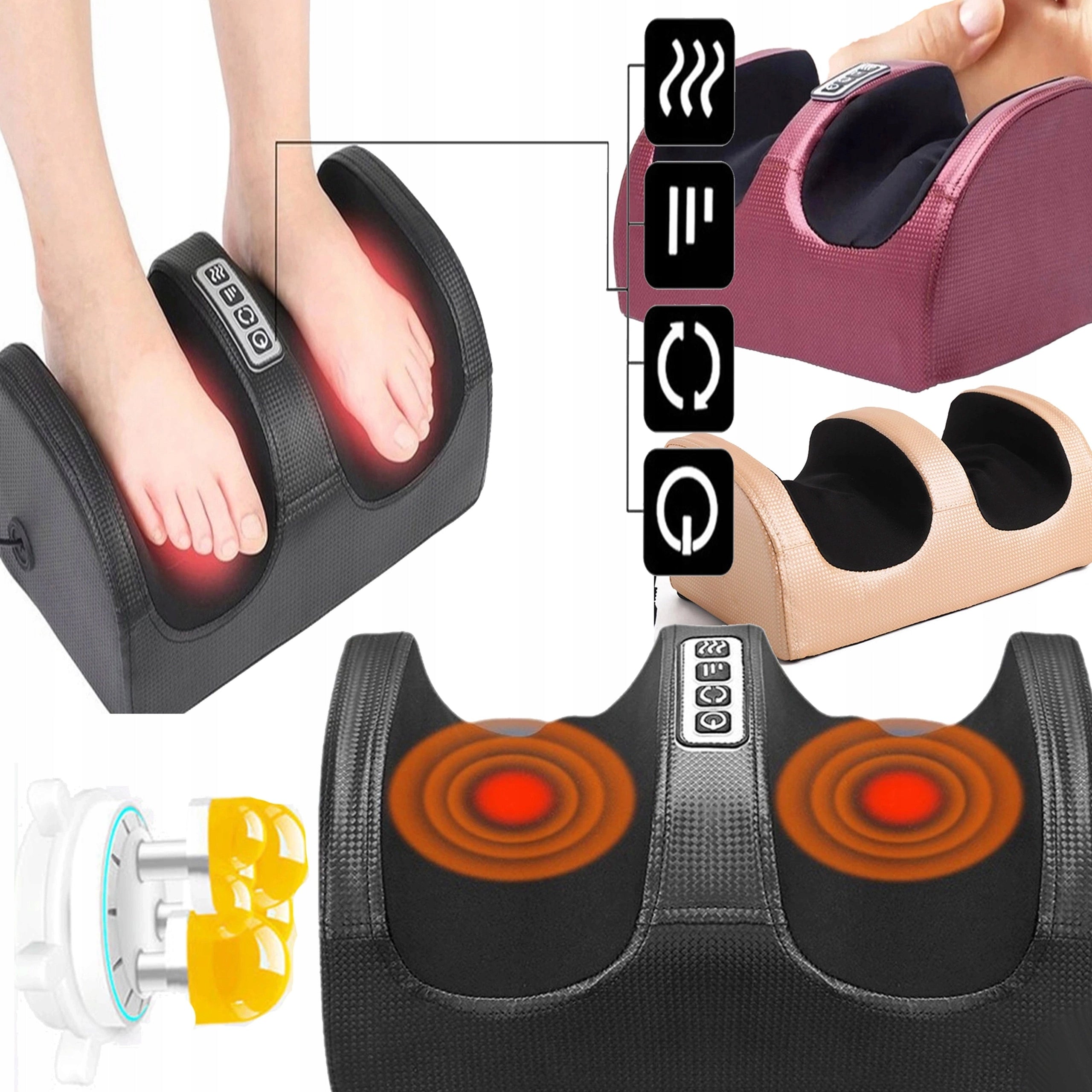 ELECTRIC FOOT MASSAGER FOR REHABILITATION