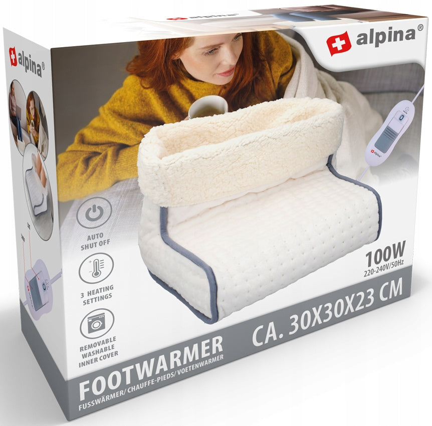 ELECTRIC FOOT WARMER SHOE WARMER VERY SOFT 3 LEVELS REMOTE CONTROL Manufacturer code 656272779108