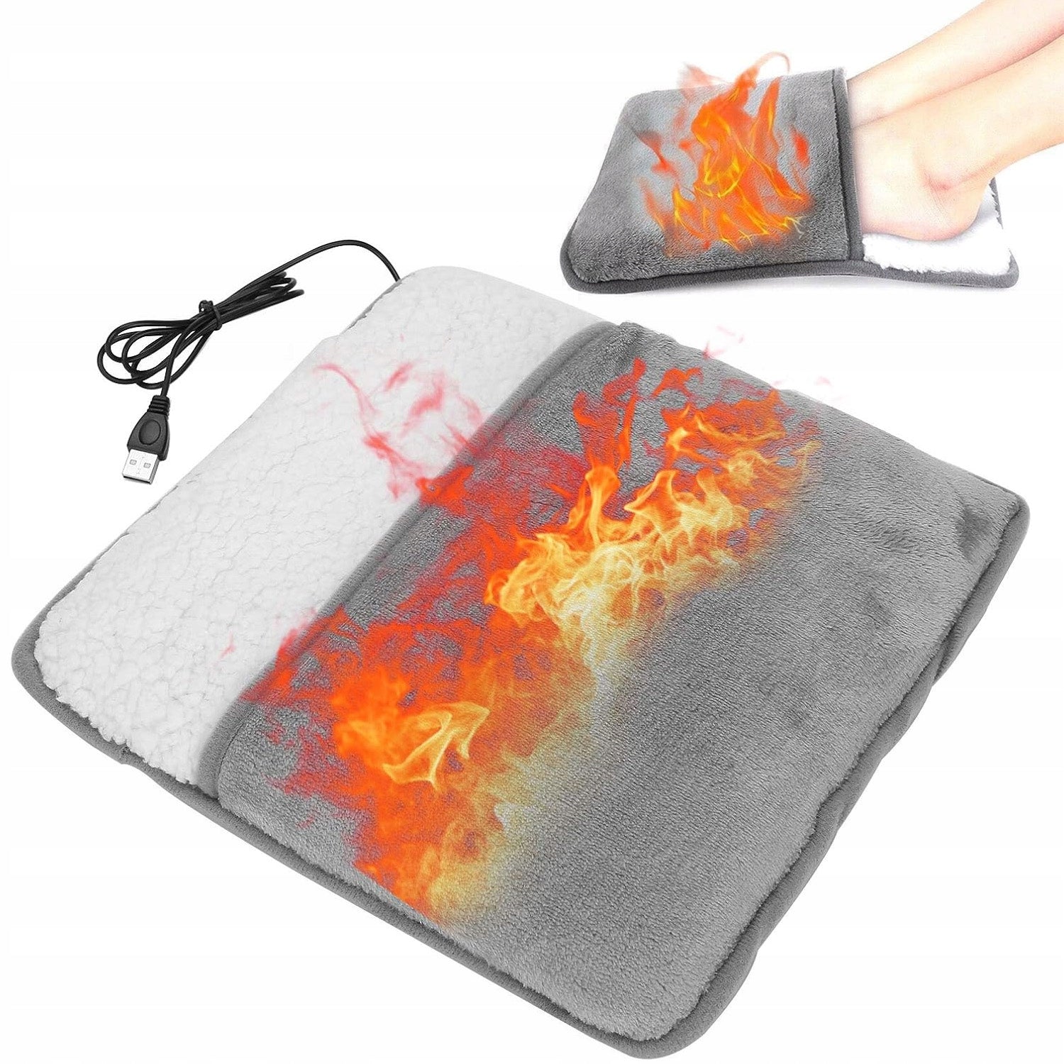 ELECTRIC FOOT WARMER SHOES ELECTRIC SLIPPERS HEATING WARMER