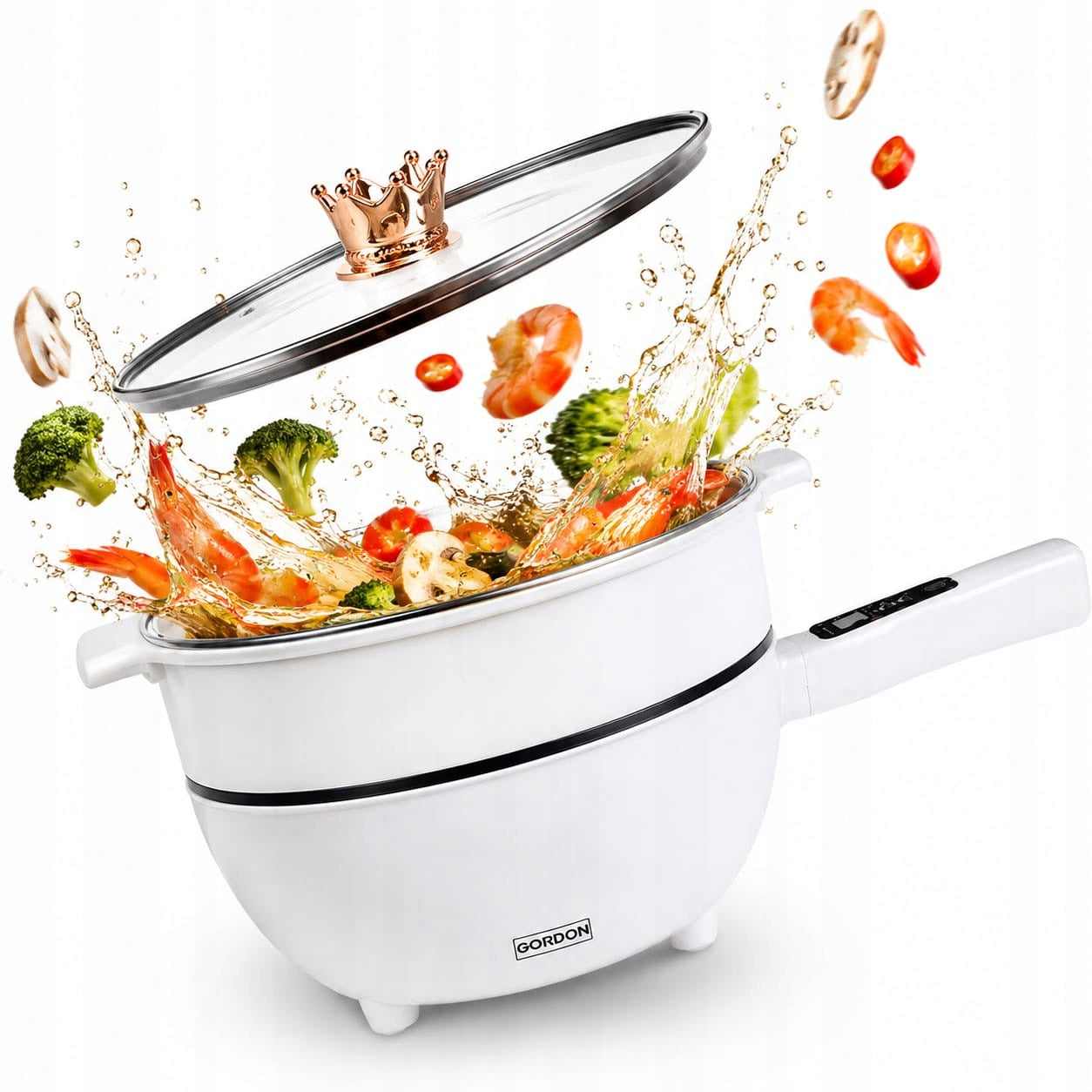 ELECTRIC FRYING PAN POT MULTIFUNCTIONAL 4L FRYING COOKING STEWING Manufacturer code 3831127550171