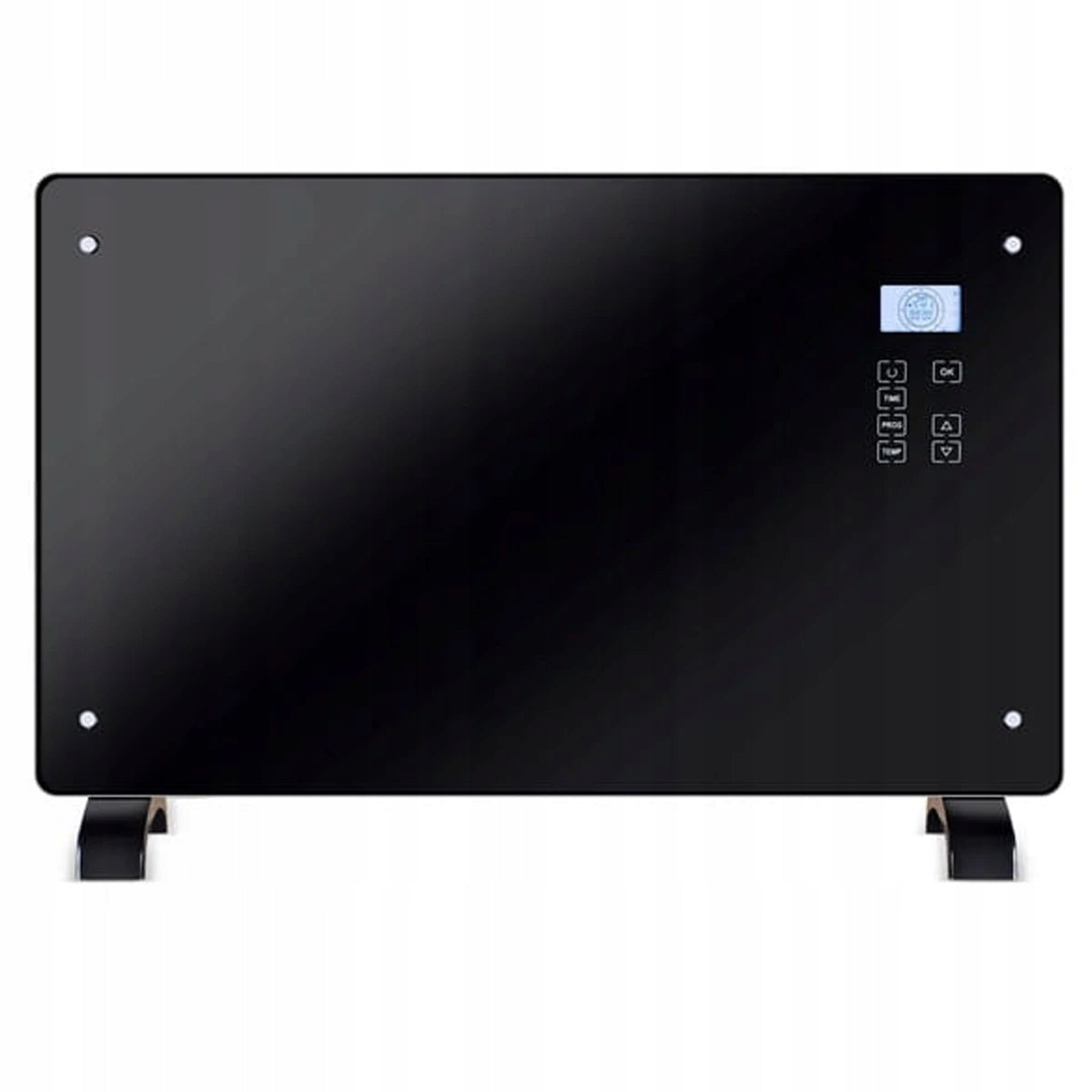ELECTRIC GLASS CONVECTOR HEATER 2000 IN BLACK WALL HELTES Manufacturer code ADG.RC.53903