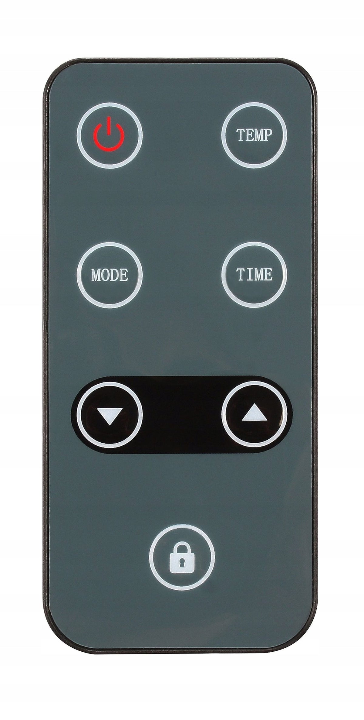ELECTRIC GLASS HEATER WITH REMOTE CONTROL EL FUEGO CONVECTOR 2000W ! Manufacturer code 4250373249759