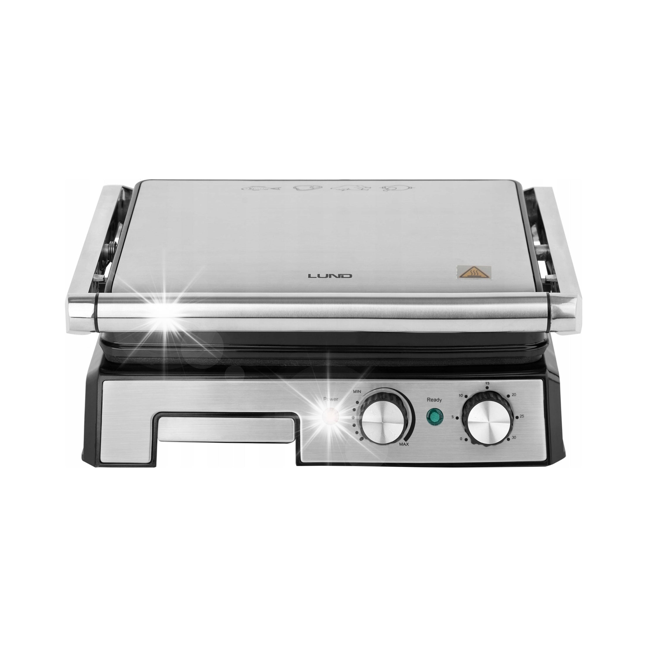 ELECTRIC GRILL 2000W TOASTER +TIMER