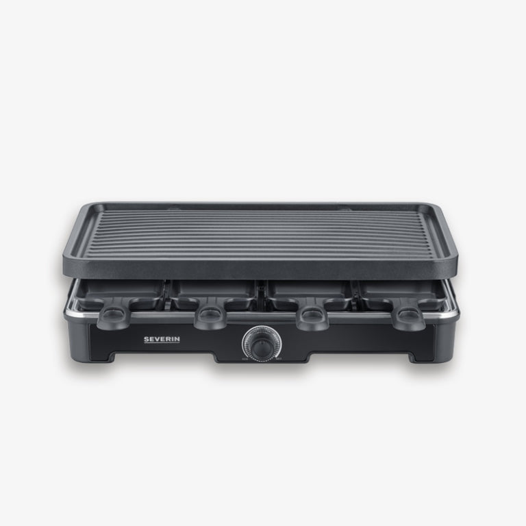 ELECTRIC GRILL CERAMIC RACLETTE 1400W 8 PANS BLACK SEVERIN RG9670 Brand Severin