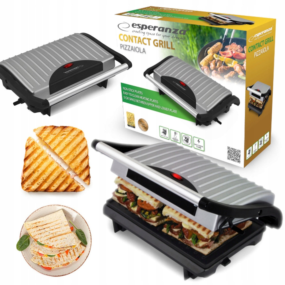 ELECTRIC GRILL CLOSED SANDWICH TOASTER TORTILLA PANINI STRONG