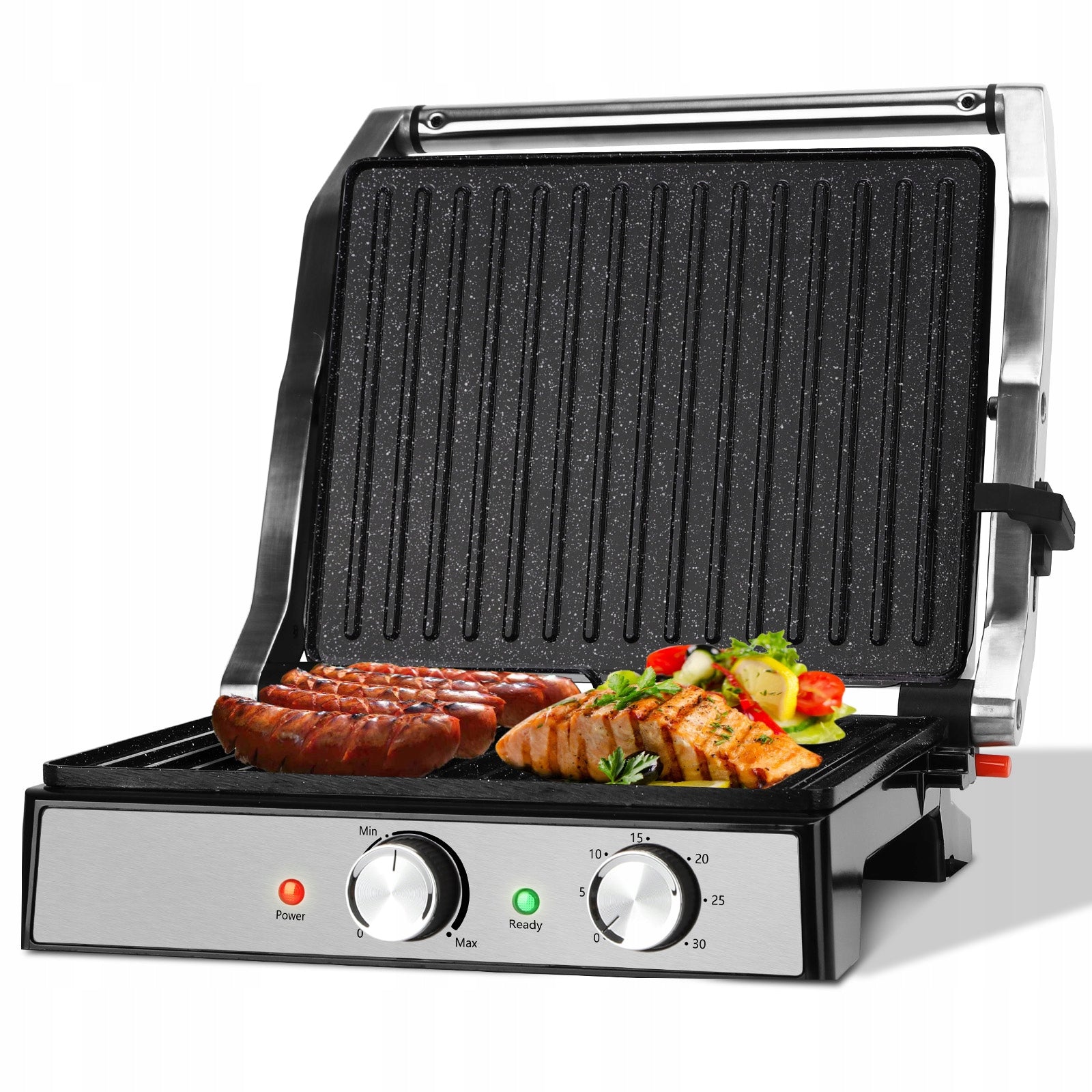 ELECTRIC GRILL CONTACT PANINI TOASTER 2000W 180°