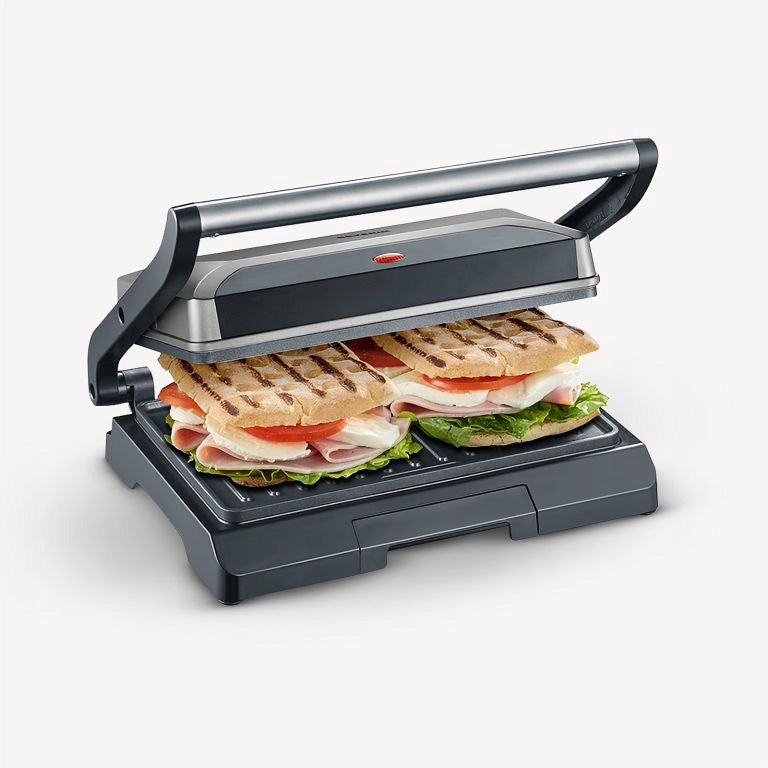 ELECTRIC GRILL CONTACT TOASTER 800W COMPACT BLACK SEVERIN Dominant color black