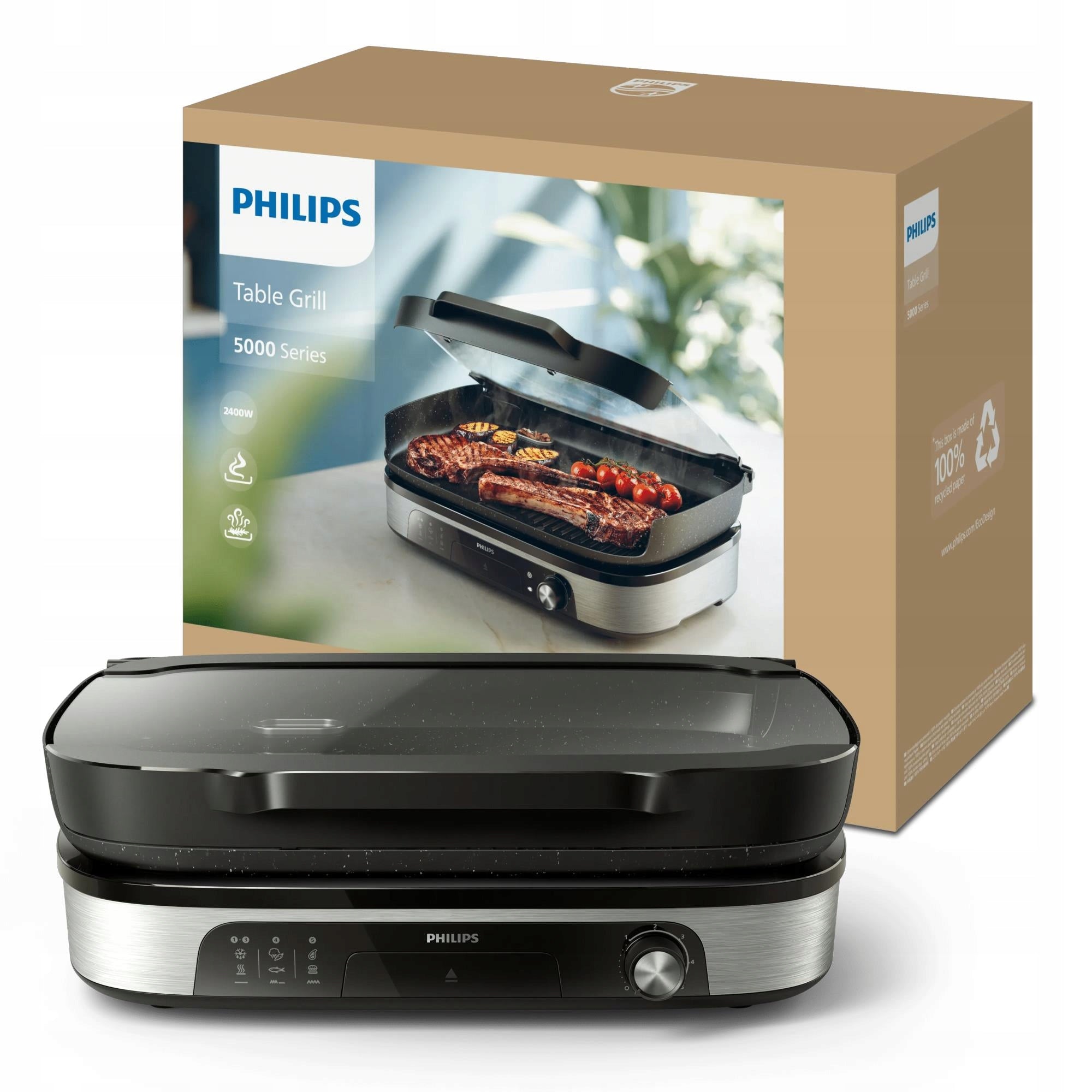 ELECTRIC GRILL/HD6212/90 PHILIPS Dominant color black
