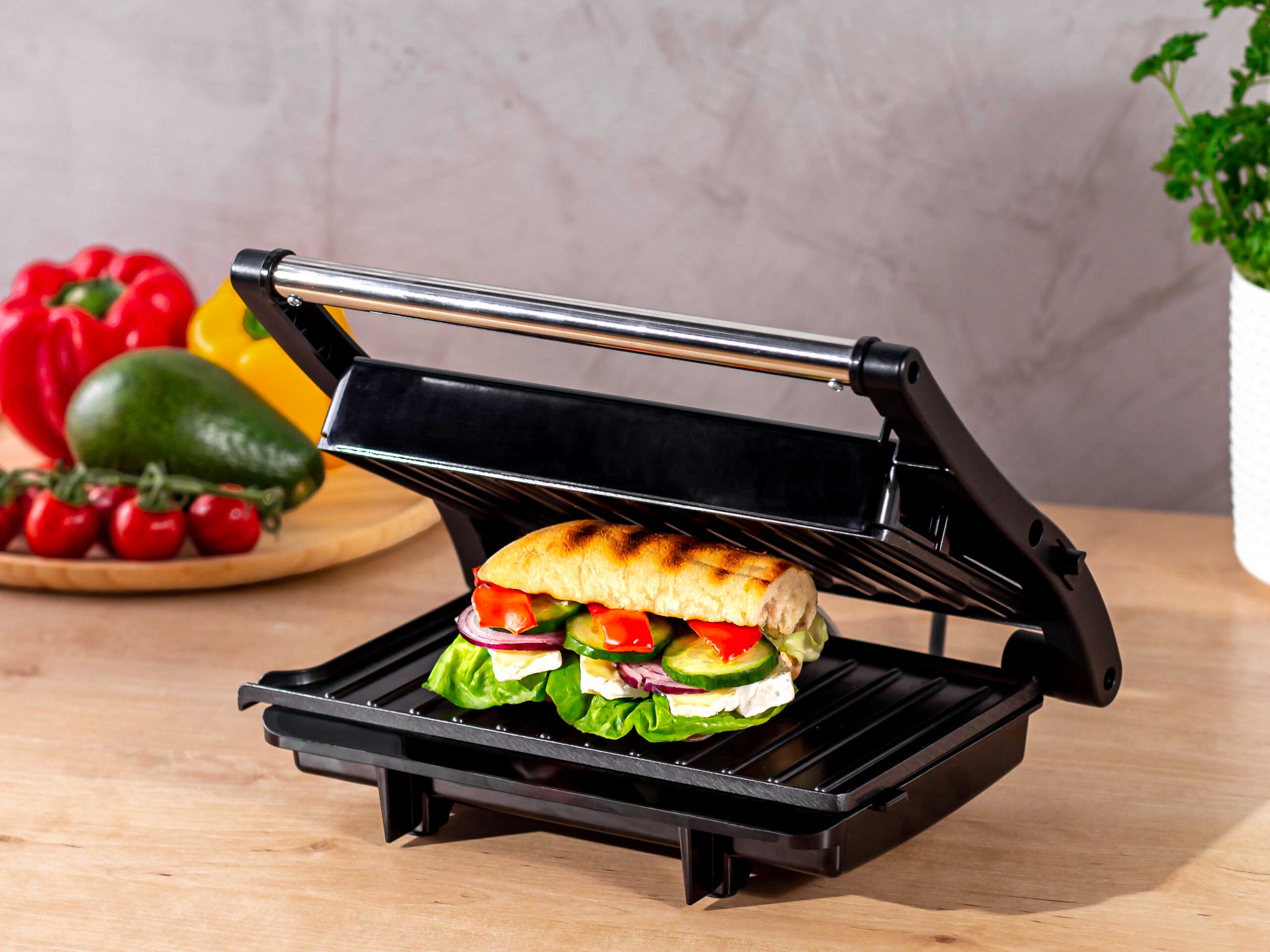 ELECTRIC GRILL HOFFEN T SM-3175 1000 IN BLACK Brand Hoffen