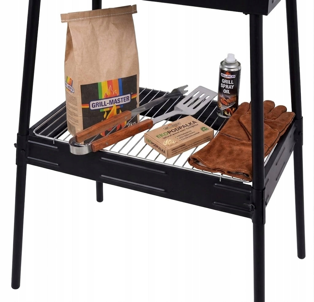 ELECTRIC GRILL ON LEGS REMOVABLE FRAME 2in1 KITCHEN/GARDEN/BALCONY Packaging status original