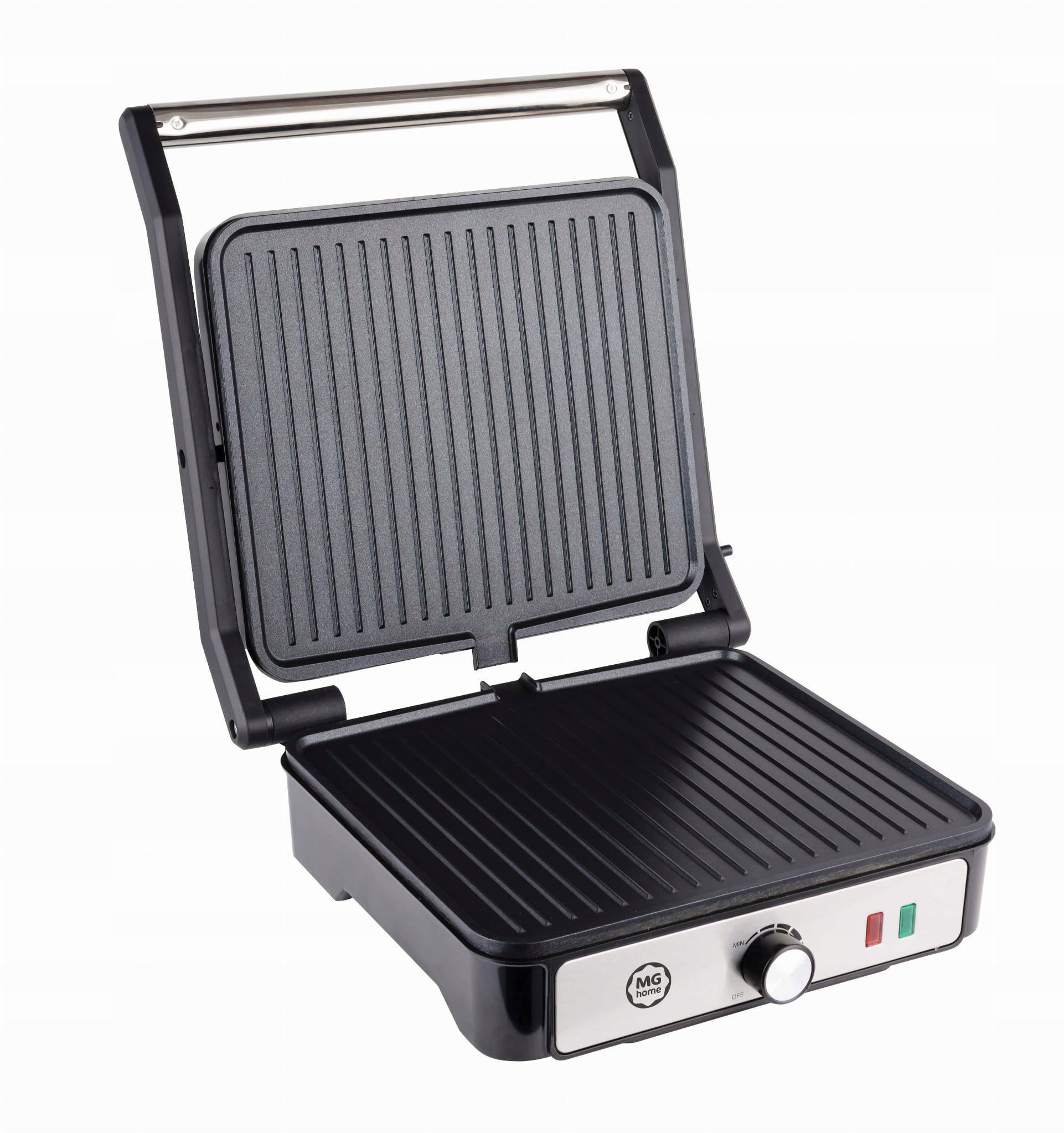 ELECTRIC GRILL PANINI MG HOME 2000W FOR FISH VEGETABLE MEAT FAT TRAY Manufacturer code 7105025072