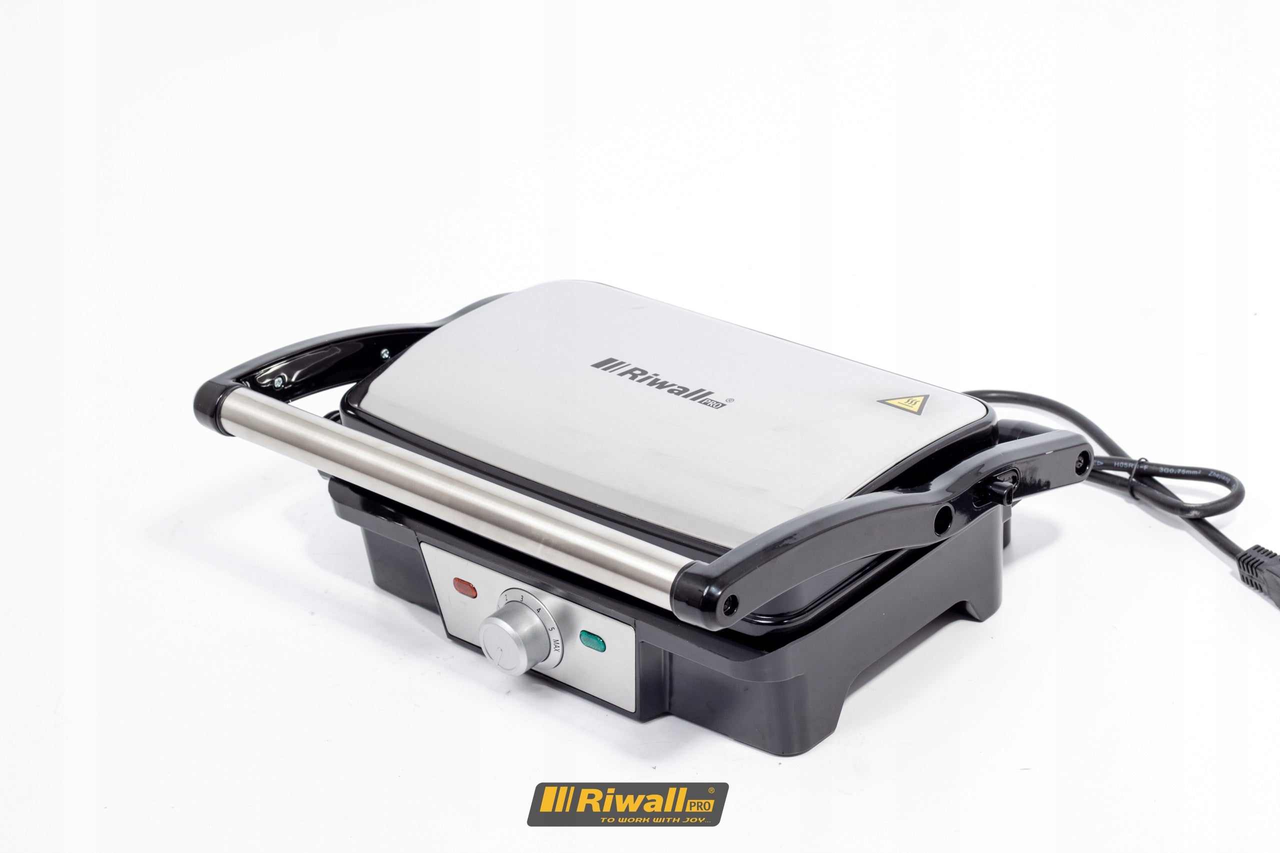 ELECTRIC GRILL SANDWICH TOASTER PANIN FOLDING TOASTER RIWALL RGR-01 Grill type contact panini folding