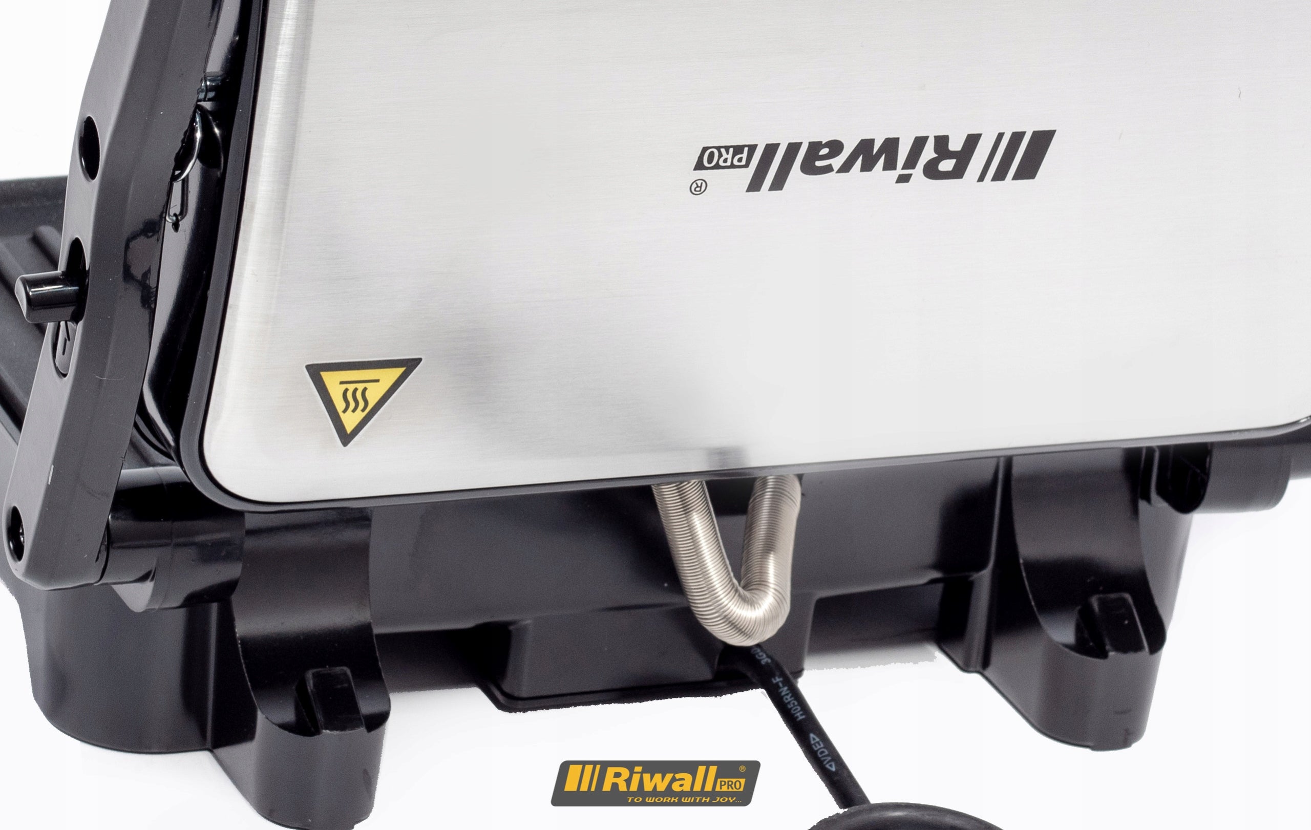 ELECTRIC GRILL SANDWICH TOASTER PANIN FOLDING TOASTER RIWALL RGR-01 Temperature control yes