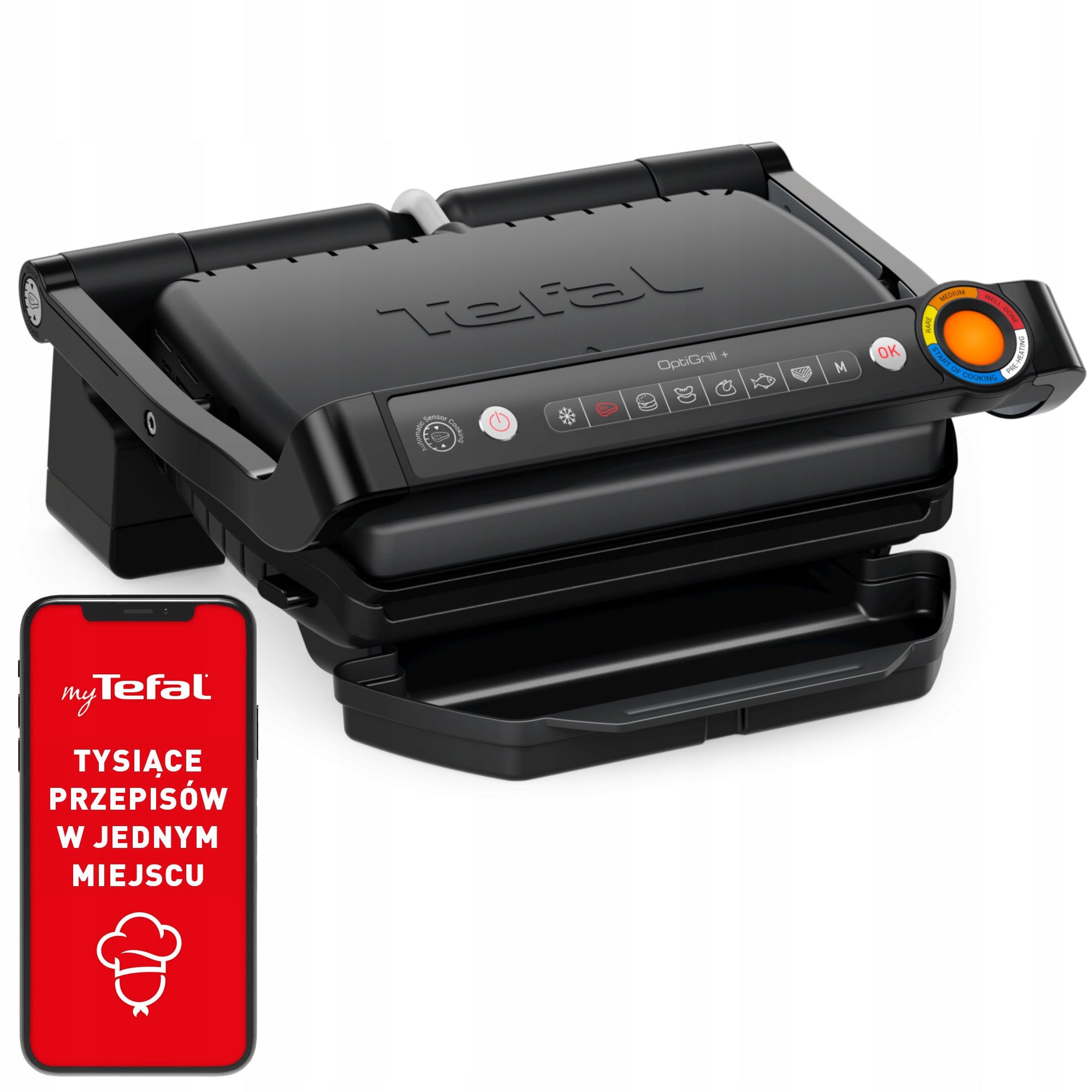 ELECTRIC GRILL TOASTER FOLDING SOLID CONTACT STRONG 2000W