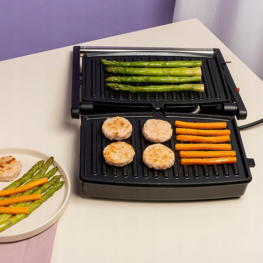 ELECTRIC GRILL TOASTER PANINI FOLDING Solac Buona Piadina 2in1 1500W Model GR5301