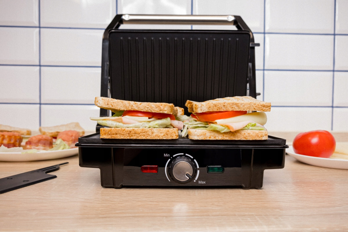 ELECTRIC GRILL TOASTER TABLE FOLDING PANINI 1600W Manufacturer code GK130