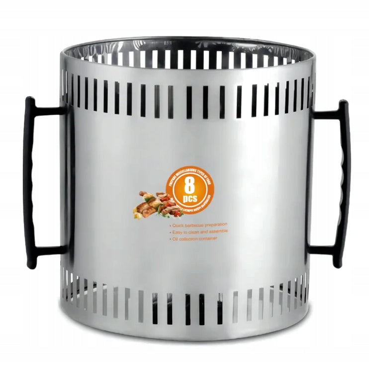 ELECTRIC GRILL VERTICAL KEBAB SKEWERS ROTARY TOASTER FOR SKEWERS Brand RAF