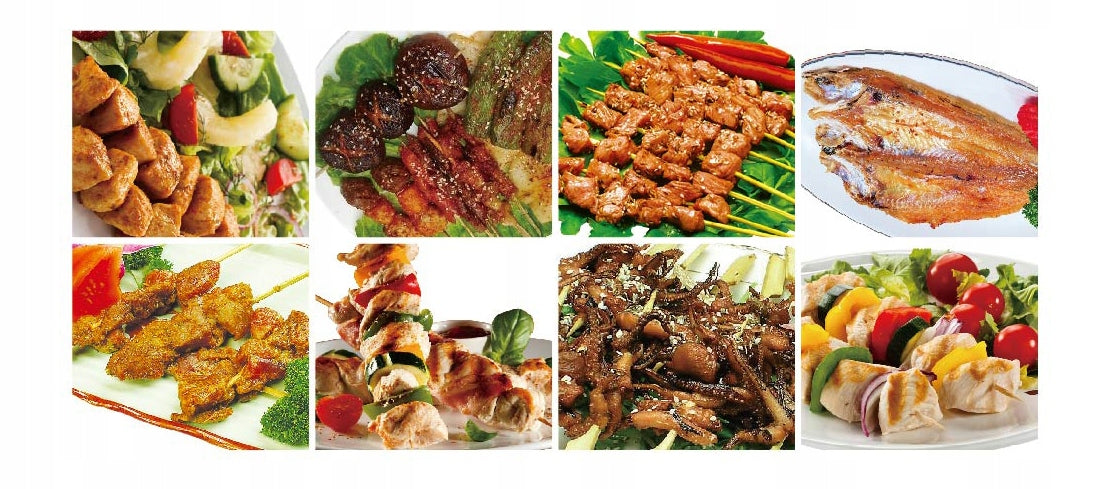 ELECTRIC GRILL VERTICAL KEBAB SKEWERS ROTARY TOASTER FOR SKEWERS Model R.8619