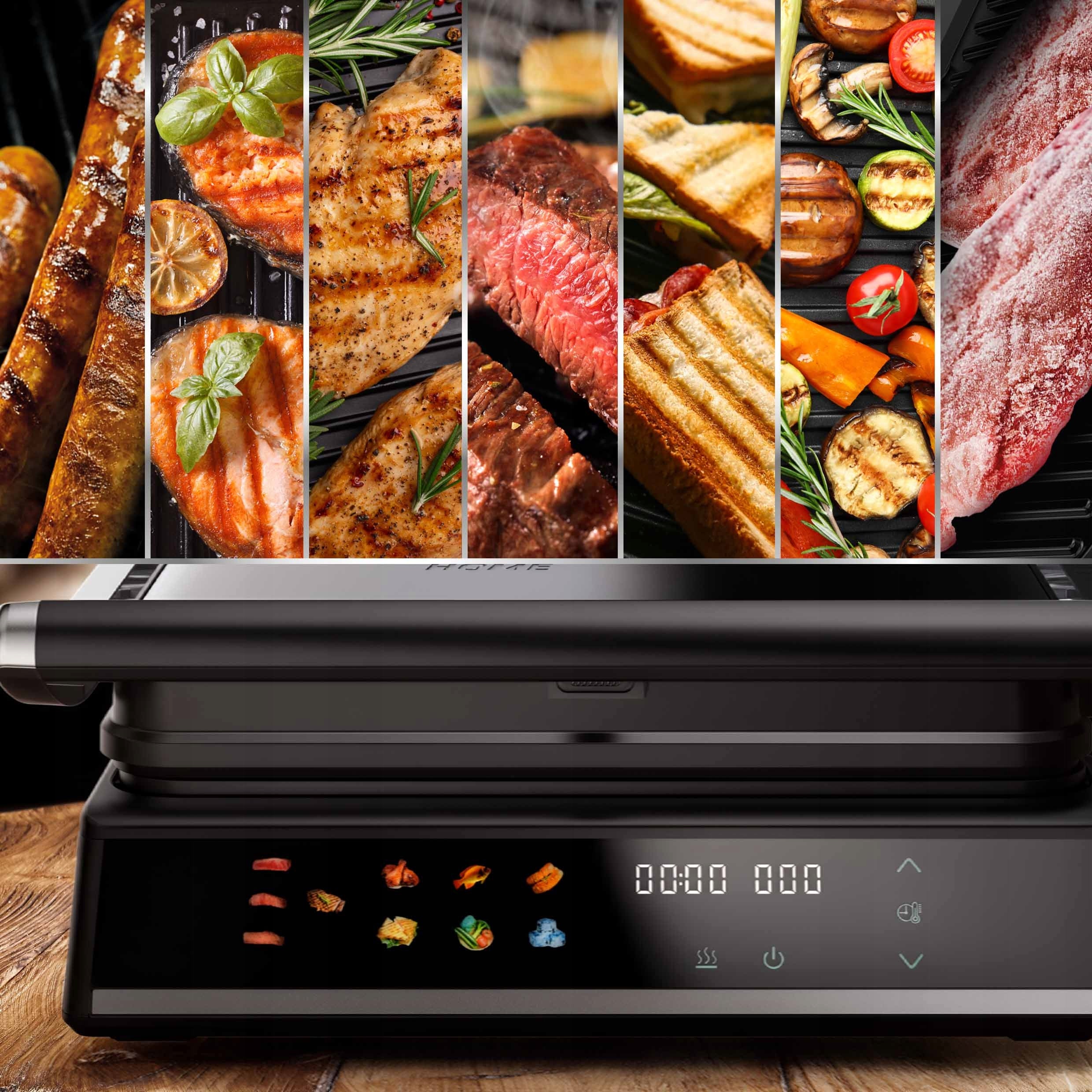 ELECTRIC GRILL XBLITZ MAX-T FOLDING TOASTER OVEN FOR PANINI TOASTER 2000W Model XBLITZ MAX-T