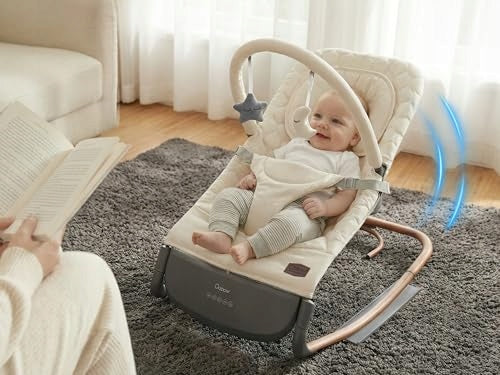 ELECTRIC HAMMOCK FOR CHILDREN ROCKING CHAIR 3 SPEEDS UP TO 18 KG for home Manufacturer code Bez marki