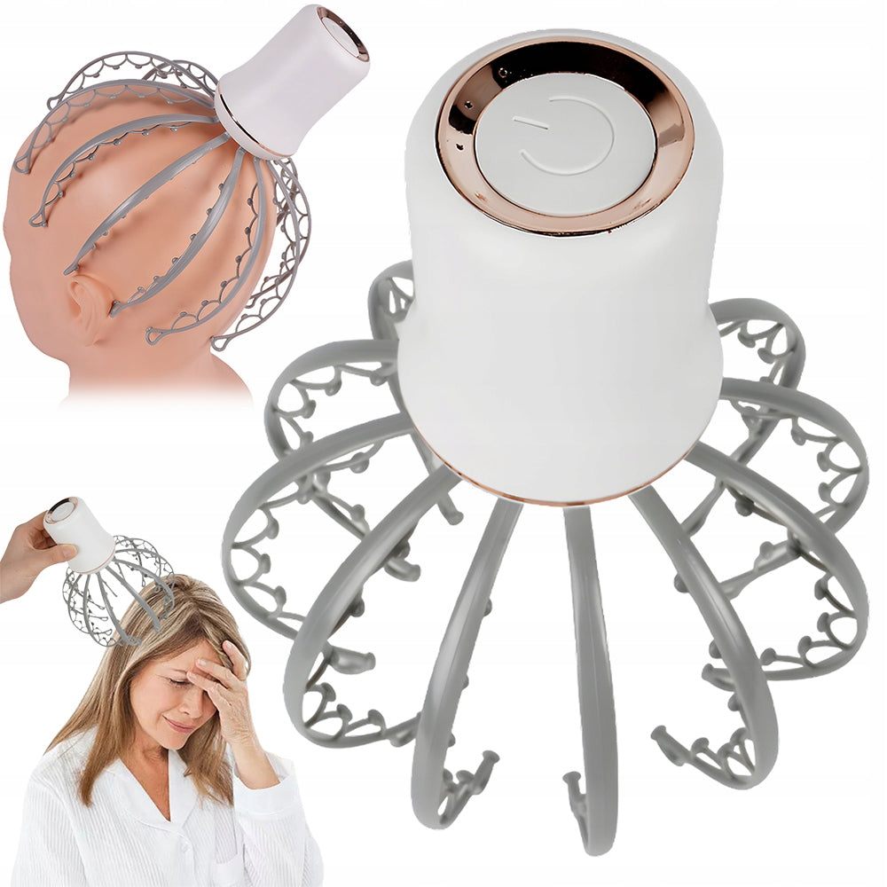 ELECTRIC HEAD MASSAGER OCTOPUS VIBRATING RELAXATION AGAINST Brand no brand
