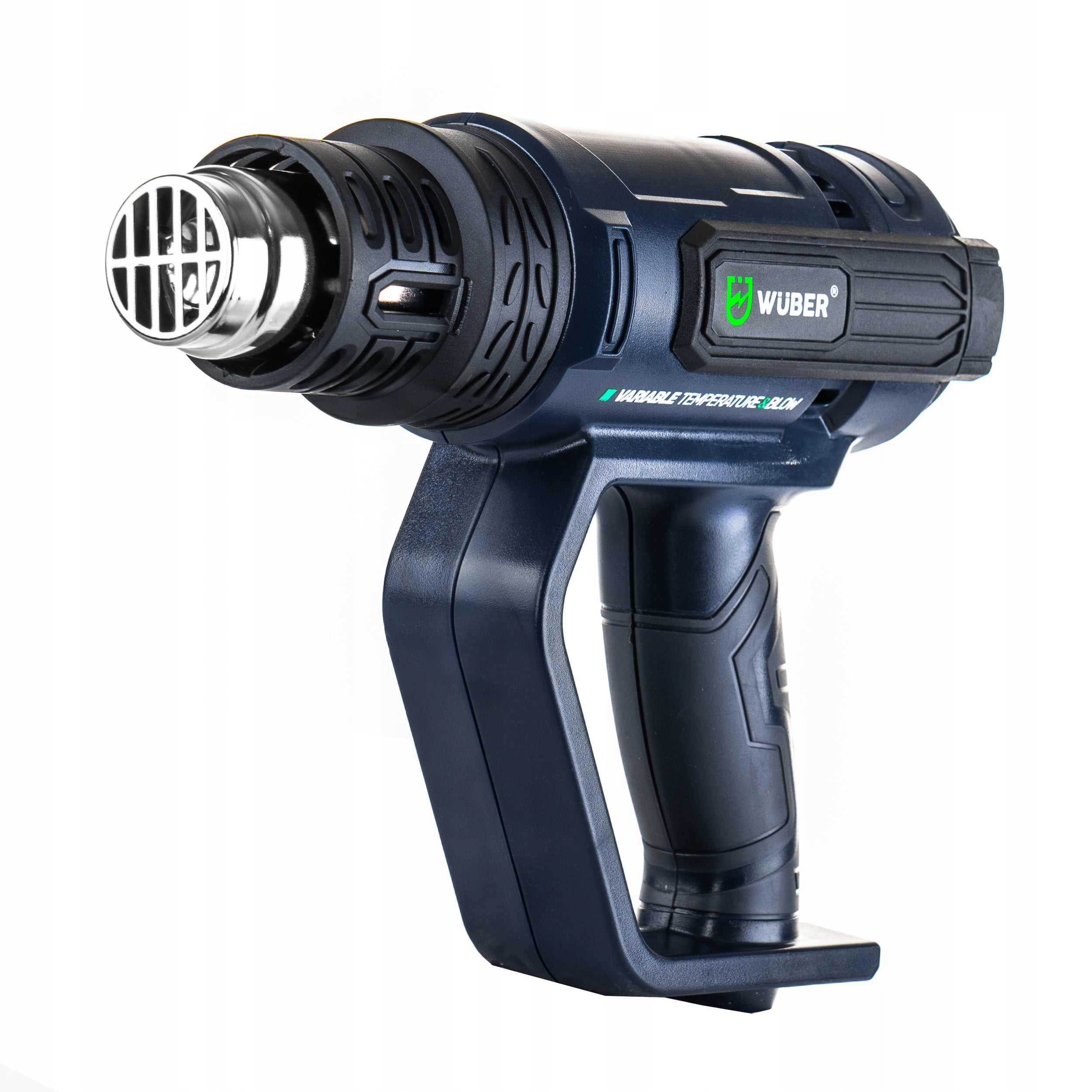 ELECTRIC HEAT GUN 2 GEARS ADJUSTMENT LCD STRONG 2000W + 5 NOZZLES + PUTTY Manufacturer code W20115 OPALARKA ELEKTRYCZNA LCD