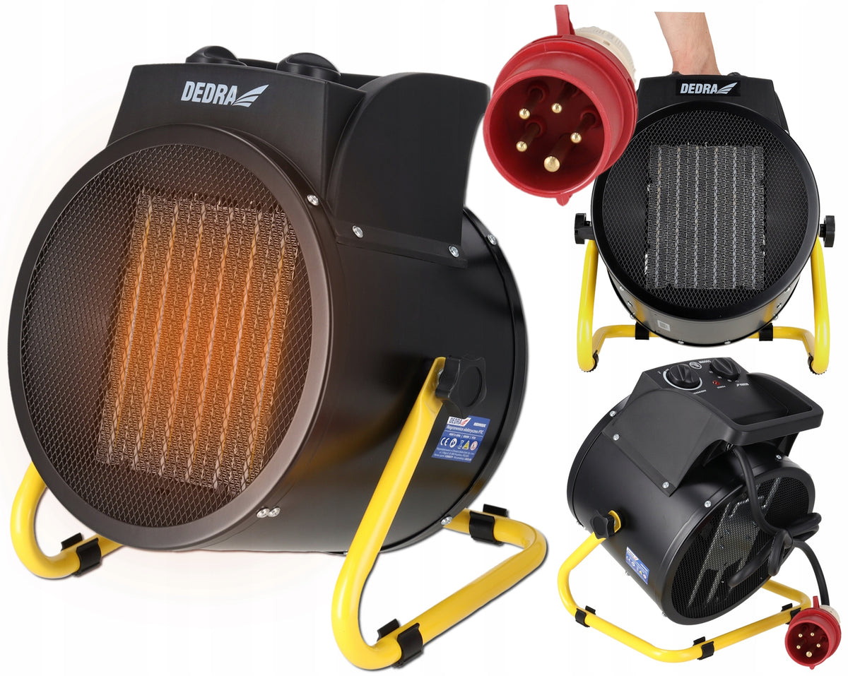 ELECTRIC HEATER 5 kW CERAMIC DEDRA 400V PTC FARELKA BLOWER
