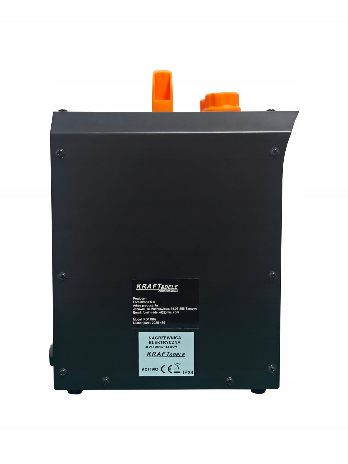 ELECTRIC HEATER 5500W APRON THERMOSTAT RADIATOR 380–400V KD11992 Packaging status original