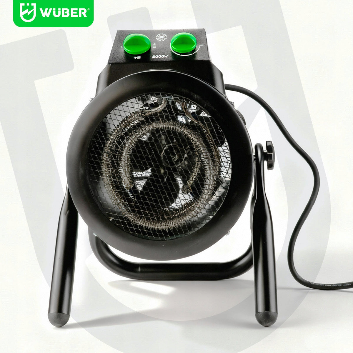 ELECTRIC HEATER 5KW 400V 3-PHASE THERMOSTAT FARELKA 5000W HEATER Packaging status original