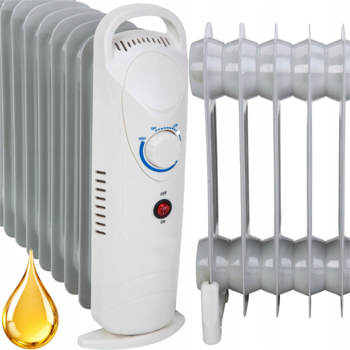 ELECTRIC HEATER ACCUMULATING OIL HEAT HIGH EFFICIENCY LOW CONSUMPTION