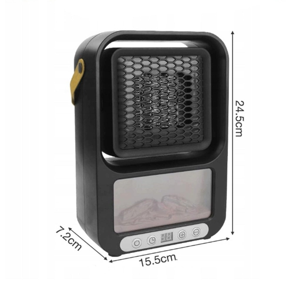 ELECTRIC HEATER APRON WITH REMOTE CONTROL HOME OFFICE BATHROOM STRONG LED FIREPLACE Brand no brand
