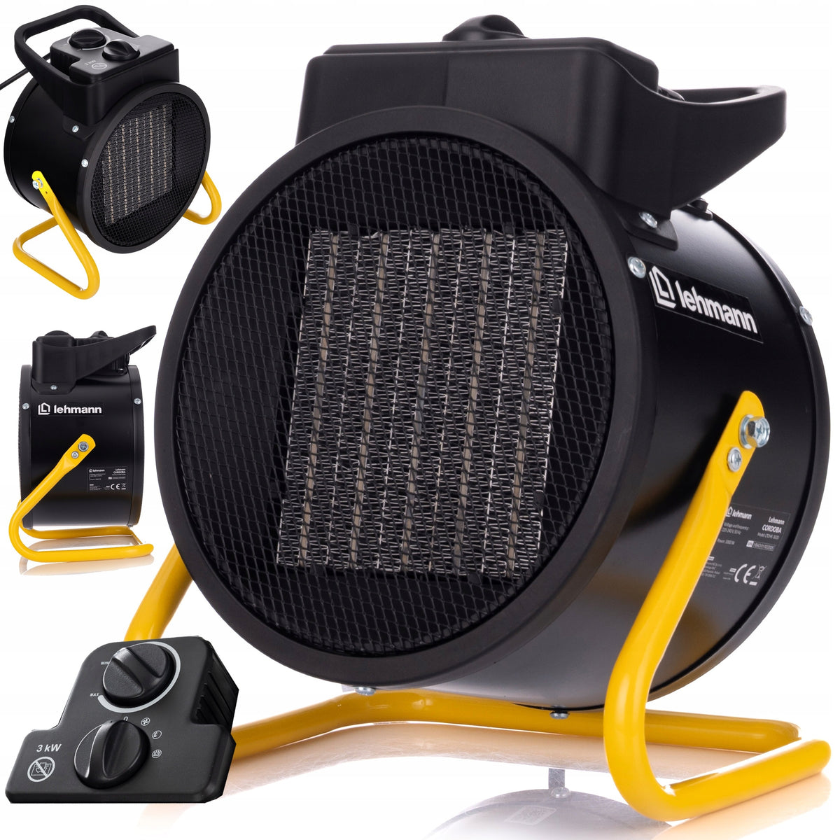 ELECTRIC HEATER BLOWER APRON HEATER STRONG WITH THERMOSTAT 3000W