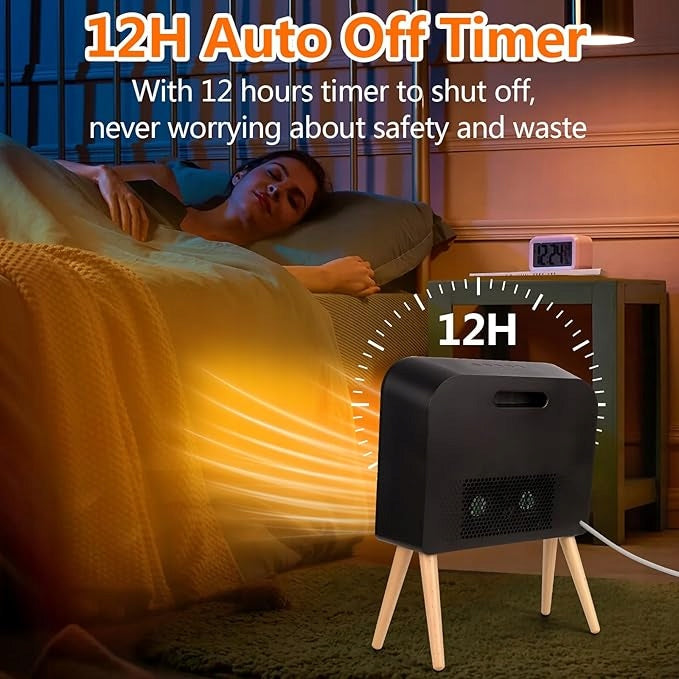 ELECTRIC HEATER CERAMIC HEATER WITH PTC FAN AND REMOTE CONTROL Packaging status original