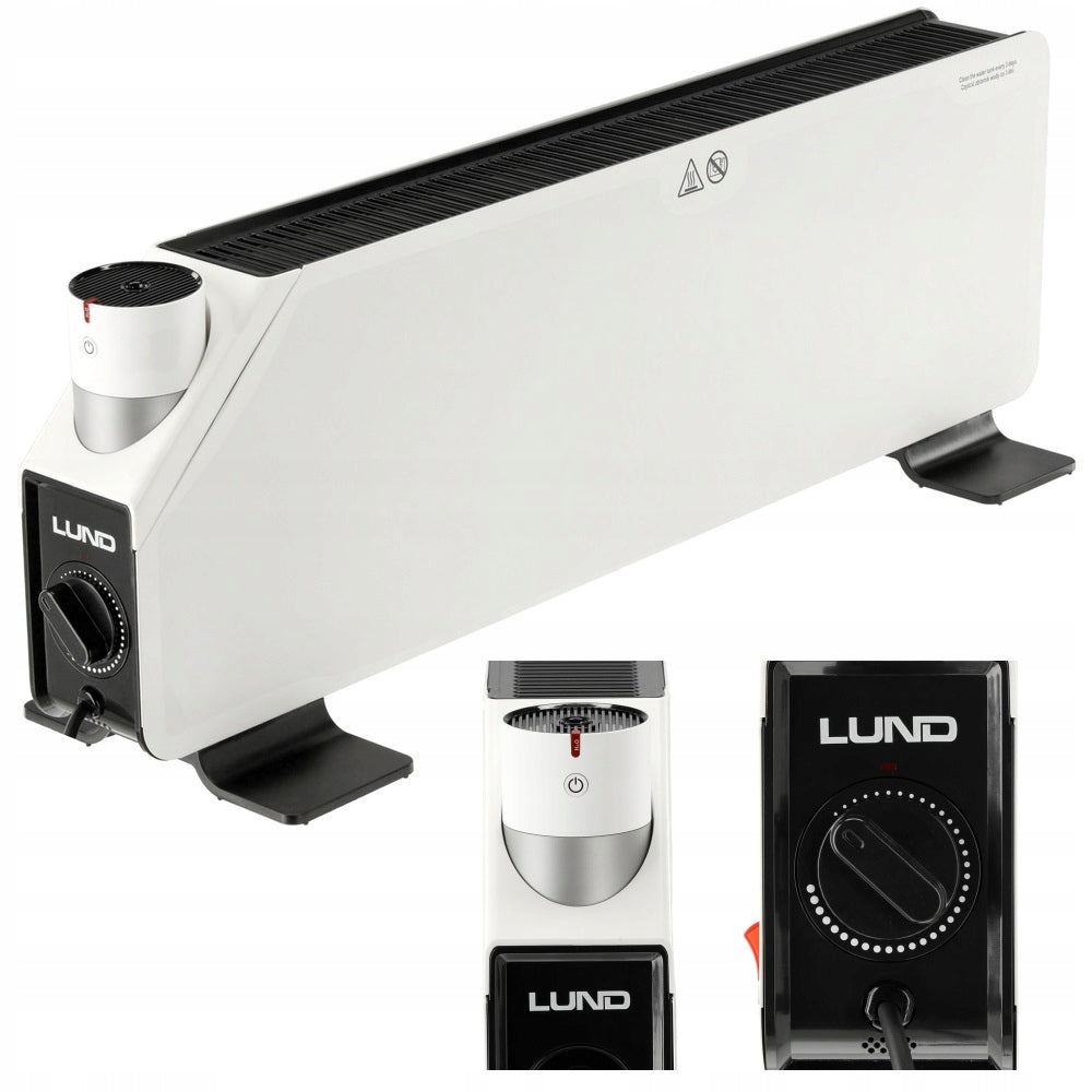 ELECTRIC HEATER CONVECTOR APRON HUMIDIFIER 1500W ENERGY SAVING Manufacturer code LUND_68630