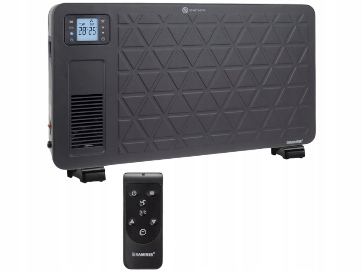 ELECTRIC HEATER CONVECTOR KAMINER POWERFUL 2300W TURBO WIFI MODE REMOTE CONTROL Packaging status original